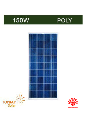 پنل خورشیدی پلی کریستال 150 وات TOPRAY مدل TPS-107S-150W